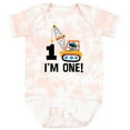 thumbnail image 3 of Inktastic First Birthday Construction Truck 1 Year Old Boys Baby Bodysuit, 3 of 5
