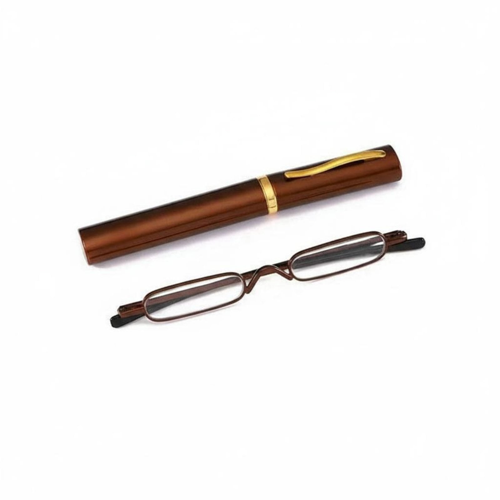 predolo Pen Reading Glasses Lightweight Pen Case Reading Glasses Crystal-Clear Lenses Compact Pocket Readers for On the Go