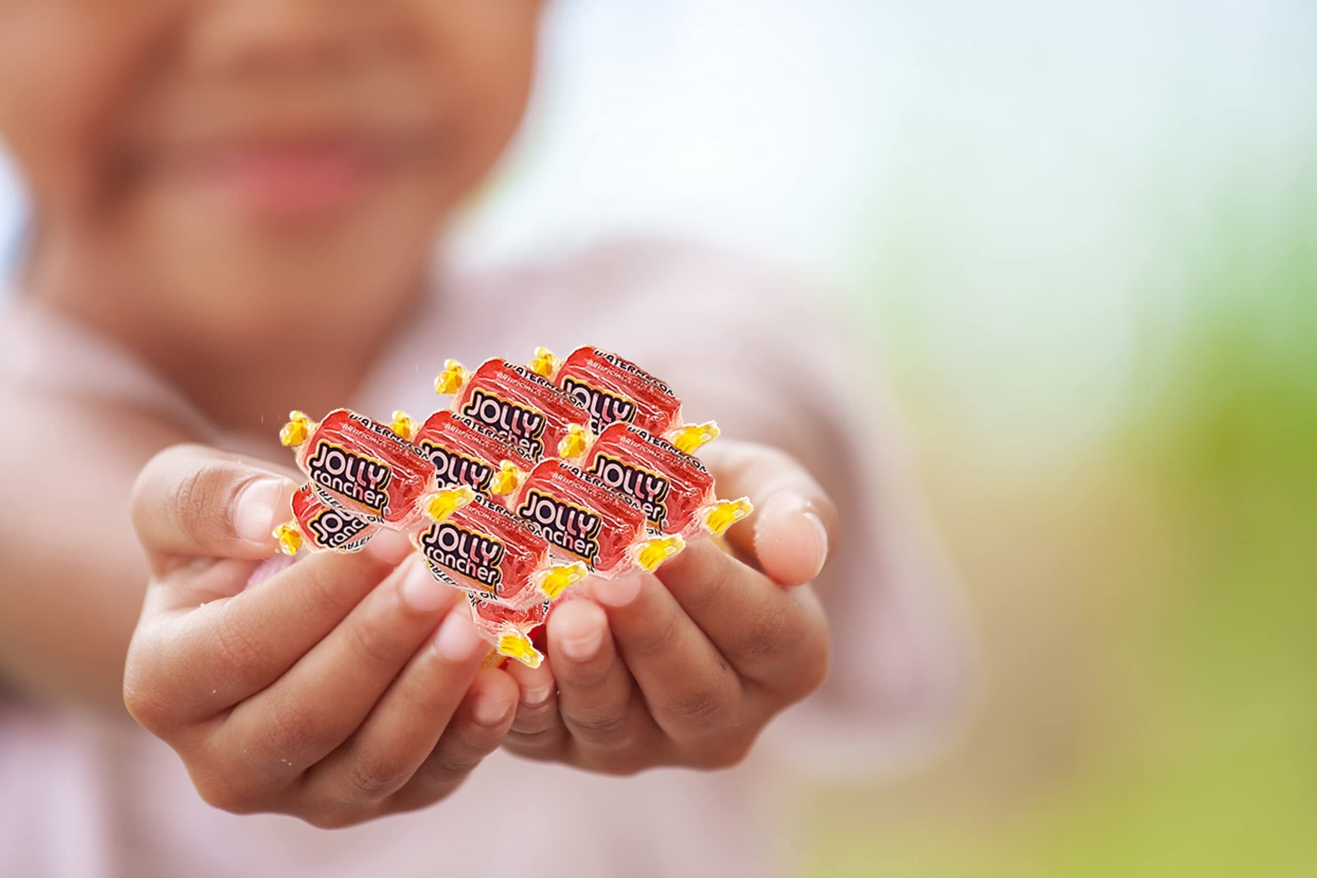 Jolly Ranchers Watermelon 3lb Individually Wrapped Hard Candy to Celebrate July 4th,Birthdays, Halloween, Parties