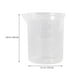 thumbnail image 4 of EeaseMX 2 vasos medidores de plástico PP de 100 ml para graduación, recipientes para líquidos, 4 of 7
