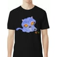 thumbnail image 2 of K-Pop Demon Hunters, Men's & Big Men's Graphic T-Shirt, Chibi Derpy, Sizes S-3XL, 2 of 5