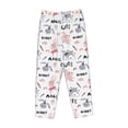 thumbnail image 4 of Haiem Cute Magic Bunny Women's Pajama Pants Ultra Lightweight Pjs Bottoms Sleepwear Bottom Pants With Pocket Drawstring-Large, 4 of 7