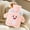 Pink, variant on Hot Water Bottle with Cute Animal Cover, Cute Stuffed Cartoon Patterns Hand Feet Warmer Accessories with Warm Plush Furry Cover for Neck and Shoulder (Purple, Animal)