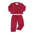 thumbnail image 4 of Ensemble de Pyjamas de Noël Assortis pour la Famille Imprimé à Carreaux Rouges Vêtements de Nuit pour Hommes Femmes Enfants Bébé Chien, 4 of 7