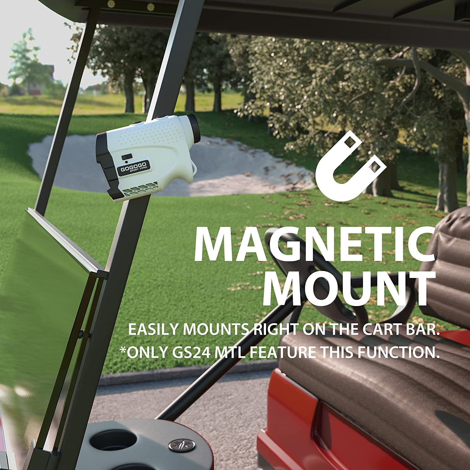  Gogogo Sport Vpro Laser Golf/Hunting Rangefinder, 6X  Magnification Clear View 650/1200 Yards Laser Range Finder, Lightweight,  Slope, Pin-Seeker & Flag-Lock & Vibration (650 Yard) : Sports & Outdoors