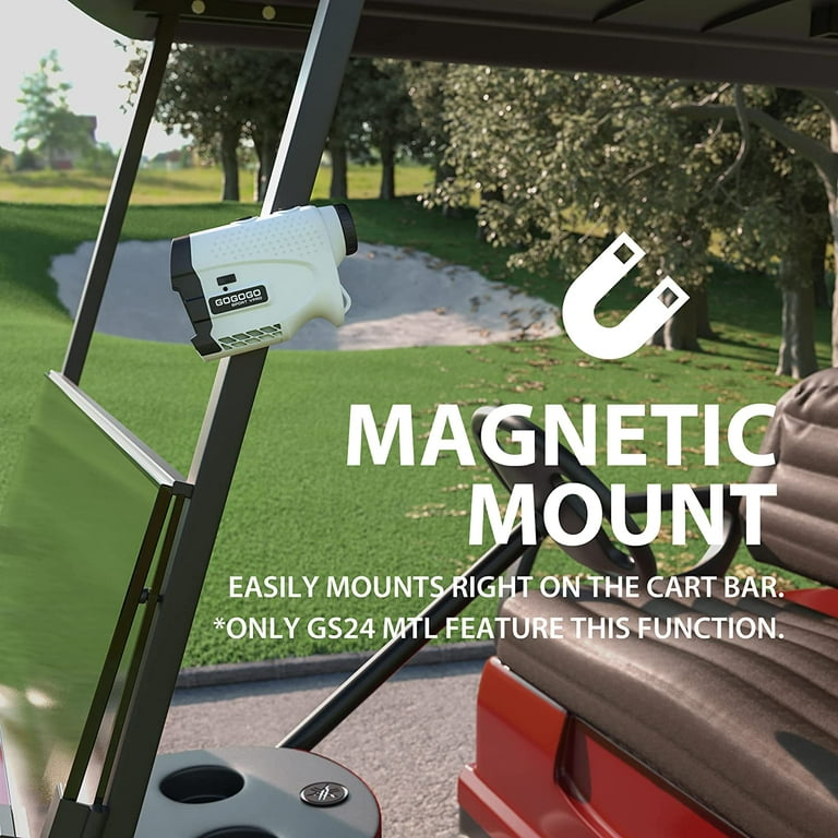 Gogogo Sport Vpro GS03 Laser Rangefinder & Universal Adjustable Magnetic  Holder Mount Strap