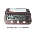 thumbnail image 1 of Chess Digital Timer Competition Count Up Down Board Game Clock Professional Multifunctional Stopwatch For Training Teaching, 1 of 6