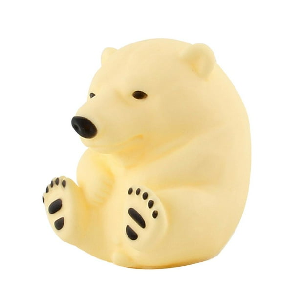 Adorable juguete de flotante con forma de animal, juguete de de para niños, puede sonidos, para niños juguetes de Oso polar
