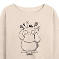 thumbnail image 3 of Pokémon - Psyduck - Women's Lightweight French Terry Long Sleeve Shirt, 3 of 5