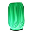 thumbnail image 4 of Lámpara de mesa con jarrón iluminado LED, lámpara de noche con iluminación ambiental impresa en 3D única para Estilo A, 4 of 9