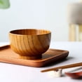 thumbnail image 6 of Clearance!!Wood Bowl Wooden Round Bowl Serving Tableware, 6 of 8