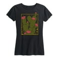 thumbnail image 3 of Instant Message - Joshua Tree Cactus - Women's Short Sleeve Graphic T-Shirt, 3 of 6