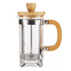 thumbnail image 1 of Cafetera Prensa Francesa De Acero Inoxidable Y Bambú, 1 of 3