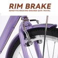 thumbnail image 6 of Litake Women's Beach Cruiser Bike - 24" & 26" Step-Through 1-Speed w/Basket & Adjustable Seat | Comfort Commuter Bicycle, 6 of 7