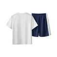 thumbnail image 3 of GYRATEDREAM Kids Boys Quick Dry Short Sleeve Athletic T-Shirt Shorts Set Soccer Basketball Sports Team Training Sportswear, 3 of 8