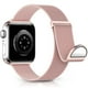 thumbnail image 2 of Para Apple Watch Band Series SE7654 32 138 mm 40 mm 41 mm 42 mm 44 mm 45 mm Mujeres y Hombres, Hebilla de Repuesto con Cierre magnético de Acero Inoxidable para iWatch Band (42/44/45 mm Oro Rosa), 2 of 5
