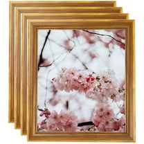 ArtToFrames 20" x 20" Antique Yellow Picture Frame, 20x20 inch Multi Wood Poster Frame (WOM-4948), 4 Pack