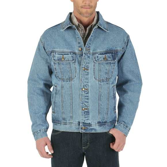 Chaqueta vaquera Wrangler Rugged Wear Sin forro Vintage Indigo