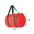 thumbnail image 2 of Christmas Light 12" Storage Reels Container (with 3 Metal Reels) - Heavy Duty Metal Construction with X-Mas Carrying Bag Case for House Tree Lights, 2 of 6