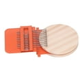 thumbnail image 4 of Mini Weaving Loom, Simple Operation Gift 10 Hooks Mini Darning Machine  For Outdoor For Clothes Stainless Steel,Orange,Orange, 4 of 8