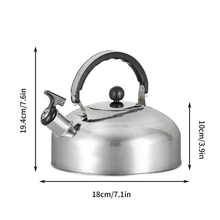  Paris Hilton Whistling Stovetop Tea Kettle, Stainless