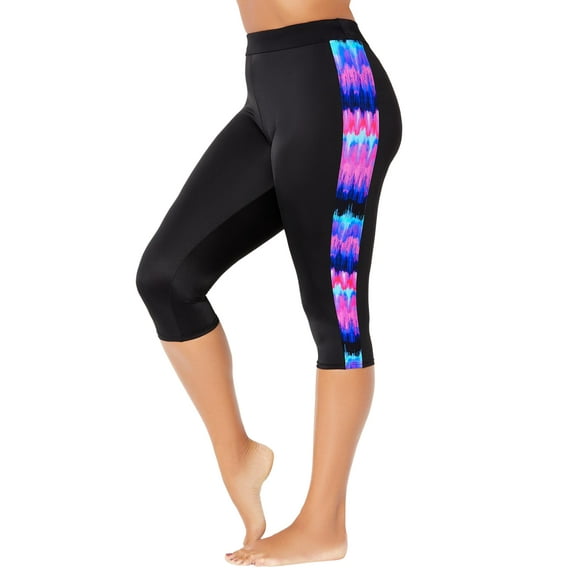 Plus Size Swim Capris