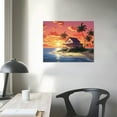 thumbnail image 3 of Nawypu  Anime Kame House Poster Canvas Wall Art Painting Posters Decoration Room Decor 20x16 inch, 3 of 4