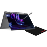 Lenovo Yoga 7i 2in1 Aura Edition Laptop, Intel Ultra 7 355, 24 GB LPDDR5x RAM, 1 TB PCIe SSD, 16" WUXGA(1920x1200) Touchscreen, Integrated Graphics, Backlit Keyboard, W11 Pro, LunaGrey+Traix Mousepad