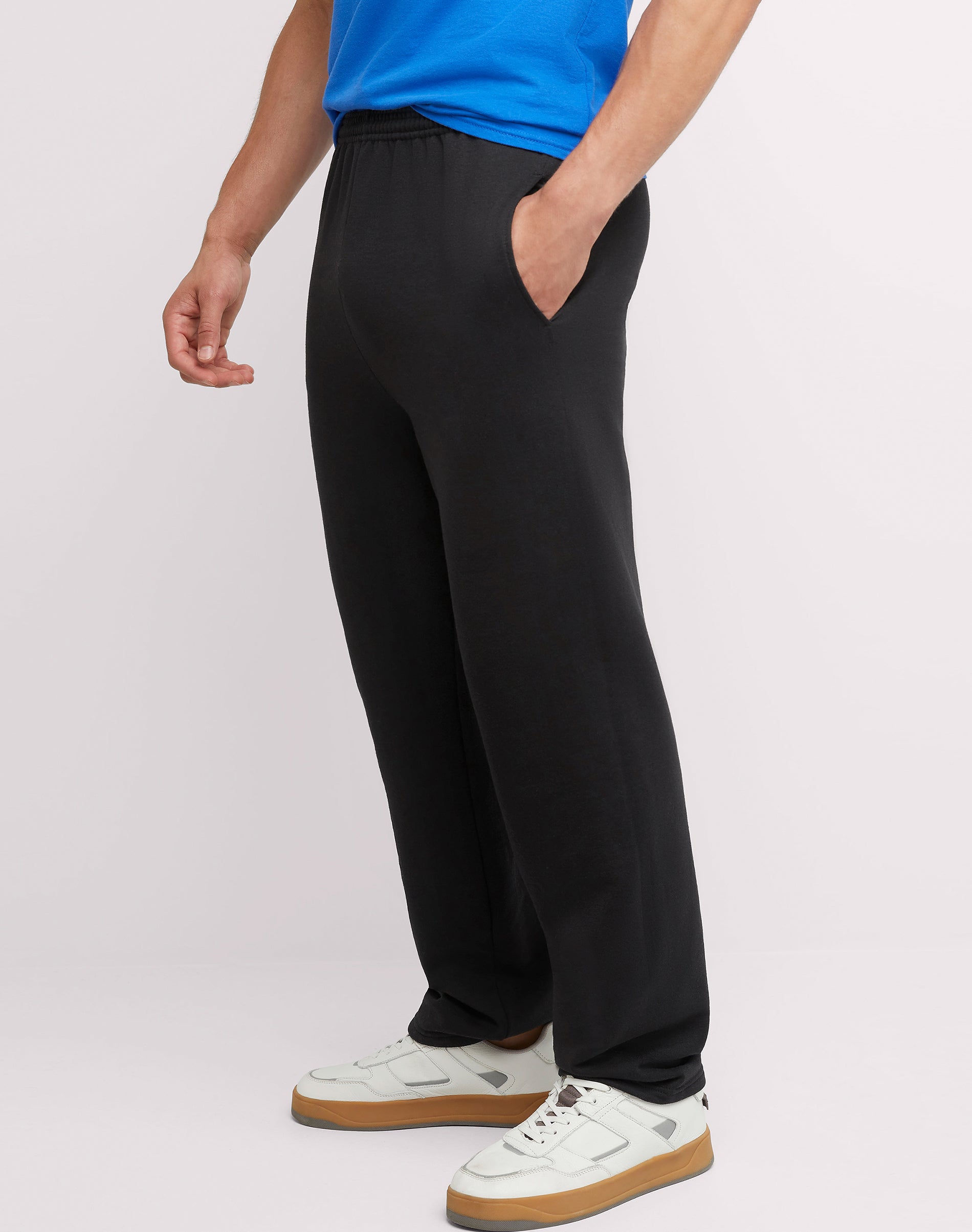 Hanes Men's EcoSmart Fleece Sweatpants With Pockets photo 2