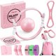 thumbnail image 1 of Set de anillos de pilates Fuelion para mujer con bandas de resistencia y accesorios, 1 of 7