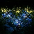 thumbnail image 3 of Lingouzi Outdoor Solar Garden Lights, Pack Copper Wire Waterproof Solar Garden Fireworks Lamp, 8 Modes Decorative Sparkles Stake Landscape Light For Garden Pathway Lawn Decor, 3 of 6