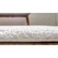 thumbnail image 5 of Unique Loom 3153343 3 ft. 3 in. x 3 ft. 3 in. Davos Shag Square Rug, Ivory, 5 of 5