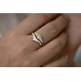 thumbnail image 6 of HeartsAndYou 1.2ct Natural Yellow Sapphire Accented Solitaire Ring 100% 14k SOLID Yellow Gold, 6 of 9