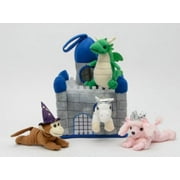 Unipak 12 inch Fantasy House Castle Carrying Case with Dragon, Wizard, Horse, Dog