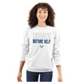 thumbnail image 3 of US Air Force USAF Service Before Self Sweatshirt for Men or Women Brisco Brands S, 3 of 6