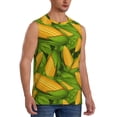 thumbnail image 2 of Balery Fresh Corn 1 Camisetas sin mangas para hombre, absorbe la humedad y protege contra el mal olor.-Medium, 2 of 7