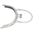 thumbnail image 1 of Domqga Purse Handle, Purse Clasp Frame Coin Bag Handle Lock For Coin Bag Making For Handbag, 1 of 8