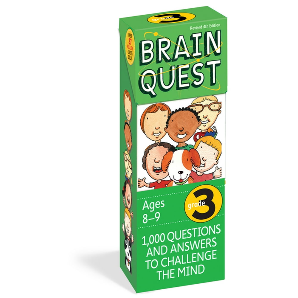 Brain Quest Decks Brain Quest 3rd Grade Q&A Cards 1000 Questions and