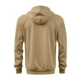 thumbnail image 6 of lmcalzta Mens Cargo Hoodies Full Zip up Drawstring Sweatshirts with Multi Pockets Casual Athletic Gym Jackets(S-4xl), 6 of 9