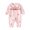 Pink, variant on JFOPQVSM Newborn Baby Girl Clothes Preemie Fall Winter Floral Outfits Infant 0 3 6 12 18 Months Romper,Cute Babies Jumpsuits