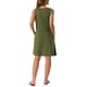 thumbnail image 3 of INSPIRE CHIC Vestidos de Verano para Mujeres, Vestido de Tirantes con Estampado de Tie Dye, Vestido Casual de Playa Sin Mangas, Vestido Suelto de Camiseta con Bolsillos M Verde Militar, 3 of 6