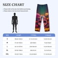 thumbnail image 3 of KLL Mens Pajama Pants for Men,Mens Lounge Pants,Funny Gifts for Men,Men's Pajama Bottoms-Vintage Patterned Skull, 3 of 5