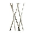 thumbnail image 4 of Possini Euro Design Modern Table Lamp 30" Tall Brushed Nickel Asymmetry Metal White Rectangular Shade for Bedroom Living Room House Bedside Nightstand, 4 of 8