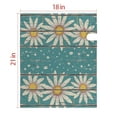 thumbnail image 4 of Blue Wooden Board DaisiesMailbox Covers Magnetic Letter Box Wrap Standard Size 21x18 Inch Mailbox Decor Post Letter Box Decoration for Outdoor Garden Yard, 4 of 5