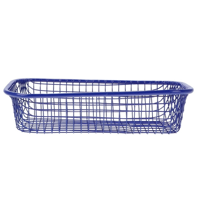 BESTYASH Cesta Organizadora En Color Azul Oscuro Con Resistente Para Múltiples