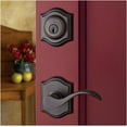 thumbnail image 4 of Baldwin Reserve HDCURRTAR190 Half Dummy Right Hand Curve Lever and Traditional Arch Rose Satin Black Finish, 4 of 4