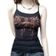 thumbnail image 1 of VISgogo, camisola gótica salvaje a la moda para mujer, estampado gráfico sin mangas, camisetas sin mangas con tirantes, chalecos Punk con espalda descubierta para verano, ropa de calle VISgogo  moda, 1 of 3