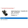 thumbnail image 2 of Ambient Temp Sensor - Compatible with 2006 - 2022 Mazda 3 2007 2008 2009 2010 2011 2012 2013 2014 2015 2016 2017 2018 2019 2020 2021, 2 of 2