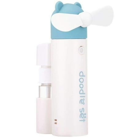 

Handheld Mini Fan Usb Rechargeable. 1200Mah Small Battery Operated