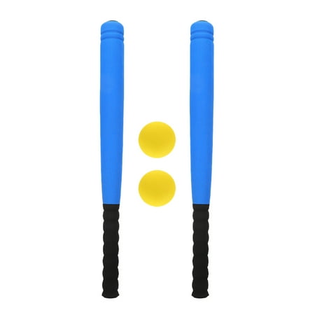 PAMINGONO 1 Set Baseball Bats Soft Training Sticks For All Ages For Play Lightweight Portable Bats Balls